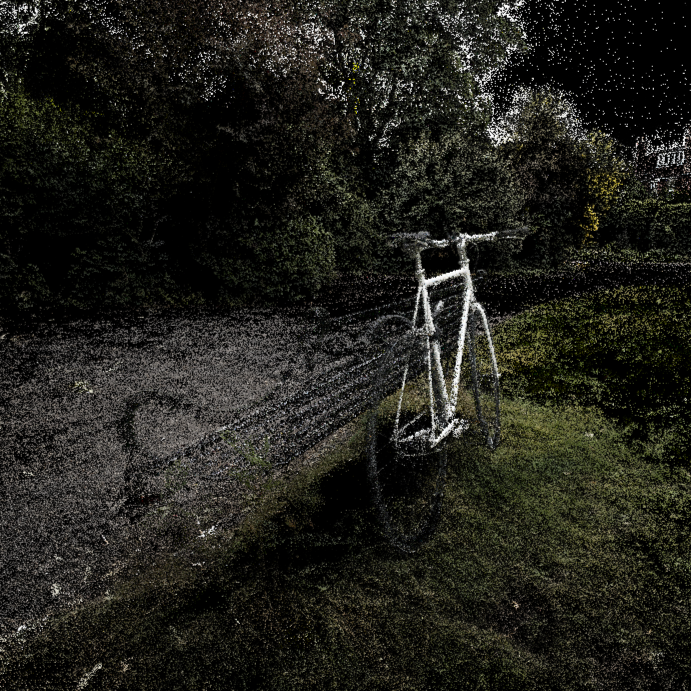 A Pointcloud of a scene